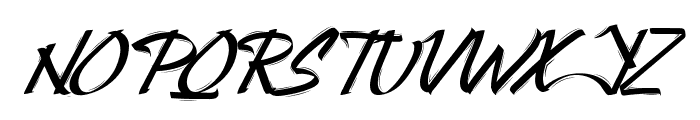 Attacktion Demo Brush Font UPPERCASE