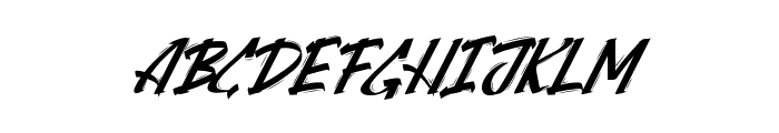 Attacktion Demo Brush FONT