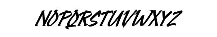 Attacktion Demo Font LOWERCASE