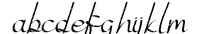 Atthia Vintage Font LOWERCASE