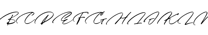 Attoma Font UPPERCASE