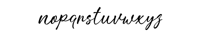 Attoma Font LOWERCASE
