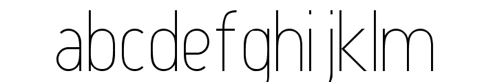 Atype 1 Light Font LOWERCASE