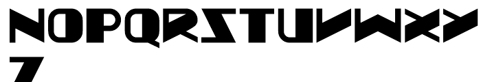 AT Katamaran Regular Font LOWERCASE