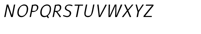 ATF ArumSans Regular Italic Font UPPERCASE