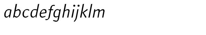 ATF ArumSans Regular Italic Font LOWERCASE
