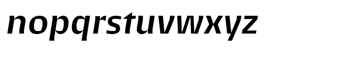 Atenas Semi Bold Italic Font LOWERCASE