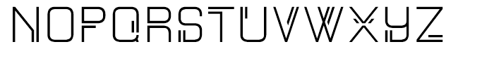 Athan Regular Font UPPERCASE