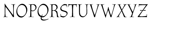 Athenaeum Regular Font UPPERCASE