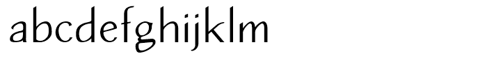 Atlantic Sans Regular Font LOWERCASE