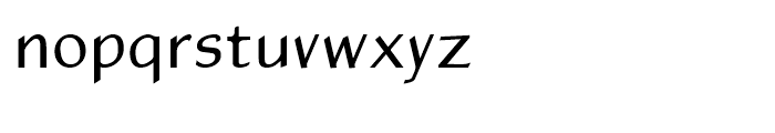 Atlantic Sans SemiBold OSF Font LOWERCASE