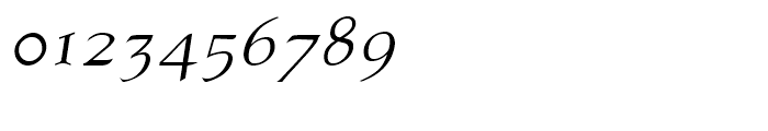Atlantic Serif Italic OSF Font OTHER CHARS