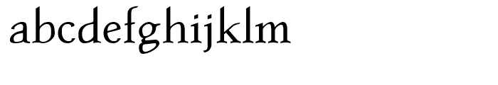 Atlantic Serif SemiBold OSF Font LOWERCASE