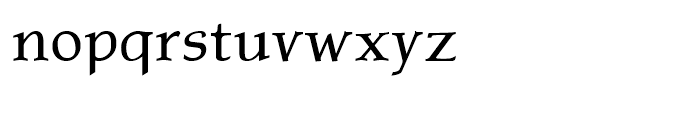 Atlantic Serif SemiBold Font LOWERCASE