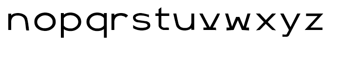 Atlantis Regular Font LOWERCASE