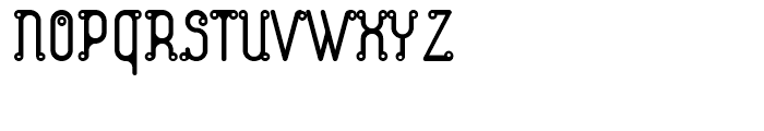 Atom Zarb Font UPPERCASE