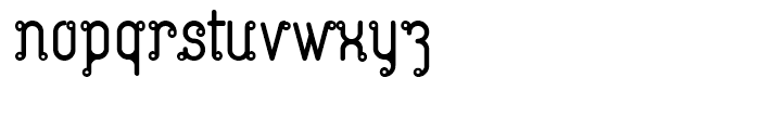 Atom Zarb Font LOWERCASE