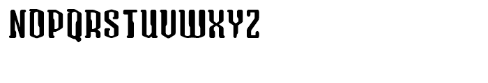Atomic Serif Bold Font UPPERCASE