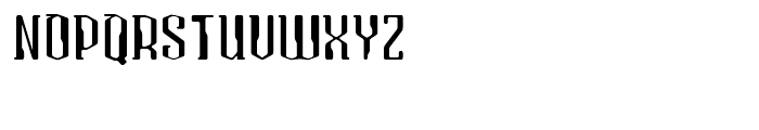 Atomic Serif Regular Font UPPERCASE