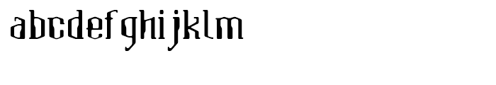 Atomic Serif Regular Font LOWERCASE