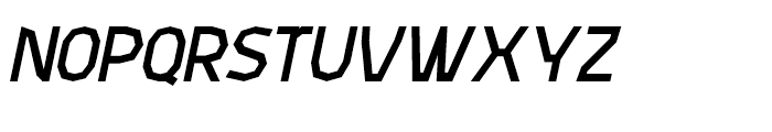 Attac Black Italic Font UPPERCASE