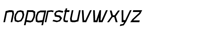 Attac Bold Italic Font LOWERCASE