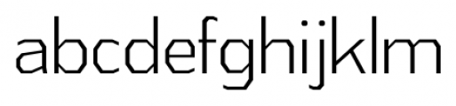 Athabasca Condensed Light Font LOWERCASE
