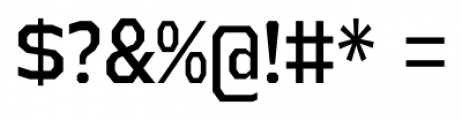 Athabasca Condensed Regular Font OTHER CHARS