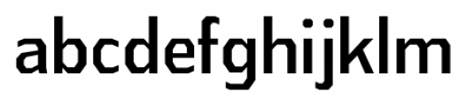Athabasca Condensed Regular Font LOWERCASE