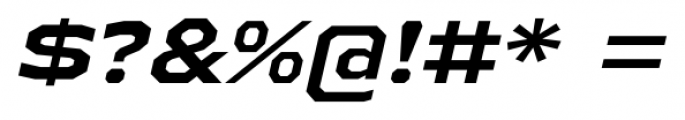 Athabasca Extended Bold Italic Font OTHER CHARS