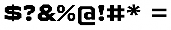 Athabasca Extended Extra Bold Font OTHER CHARS