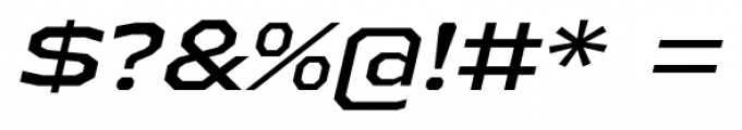 Athabasca Extended Italic Font OTHER CHARS