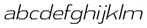 Athabasca Light Italic Font LOWERCASE