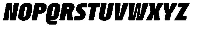AT Geletak Extra Bold Italic Font UPPERCASE