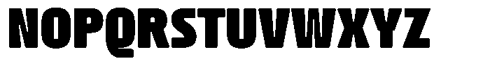 AT Geletak Extra Bold Font UPPERCASE