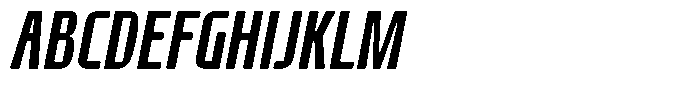 AT Geletak Extra Light Italic Font UPPERCASE