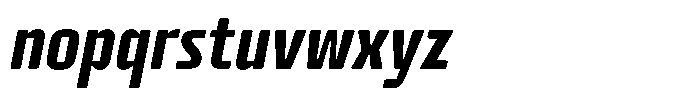 AT Geletak Light Italic Font LOWERCASE
