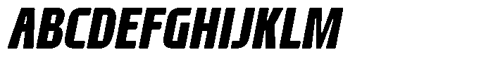 AT Geletak Medium Italic Font UPPERCASE