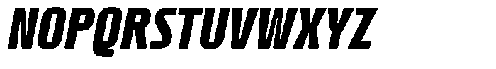 AT Geletak Medium Italic Font UPPERCASE