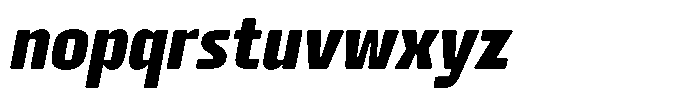 AT Geletak Medium Italic Font LOWERCASE