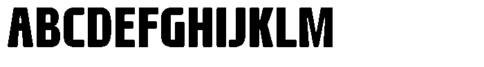 AT Geletak Medium Font UPPERCASE