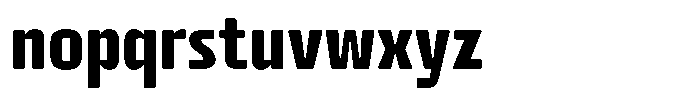AT Geletak Regular Font LOWERCASE
