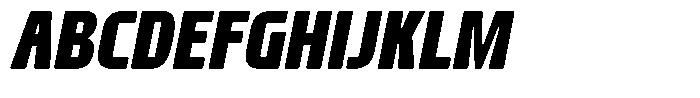 AT Geletak Semi Bold Italic Font UPPERCASE