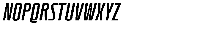 AT Geletak Thin Italic Font UPPERCASE