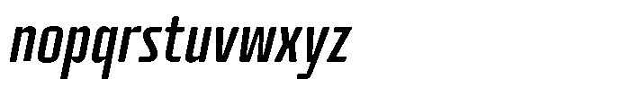AT Geletak Thin Italic Font LOWERCASE