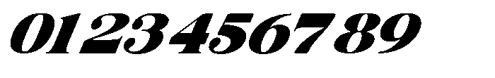 AT Karuan Black Italic Font OTHER CHARS