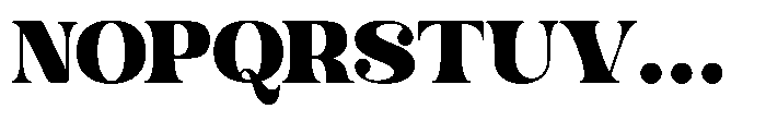 AT Karuan Black Font UPPERCASE