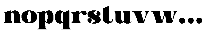 AT Karuan Black Font LOWERCASE