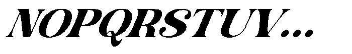 AT Karuan Bold Italic Font UPPERCASE
