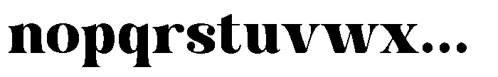 AT Karuan Bold Font LOWERCASE